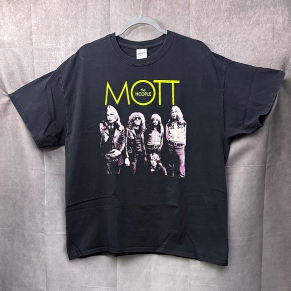 Mott the Hoople 2015 black t-shirt -  size XL EUC - Picture 4 of 5